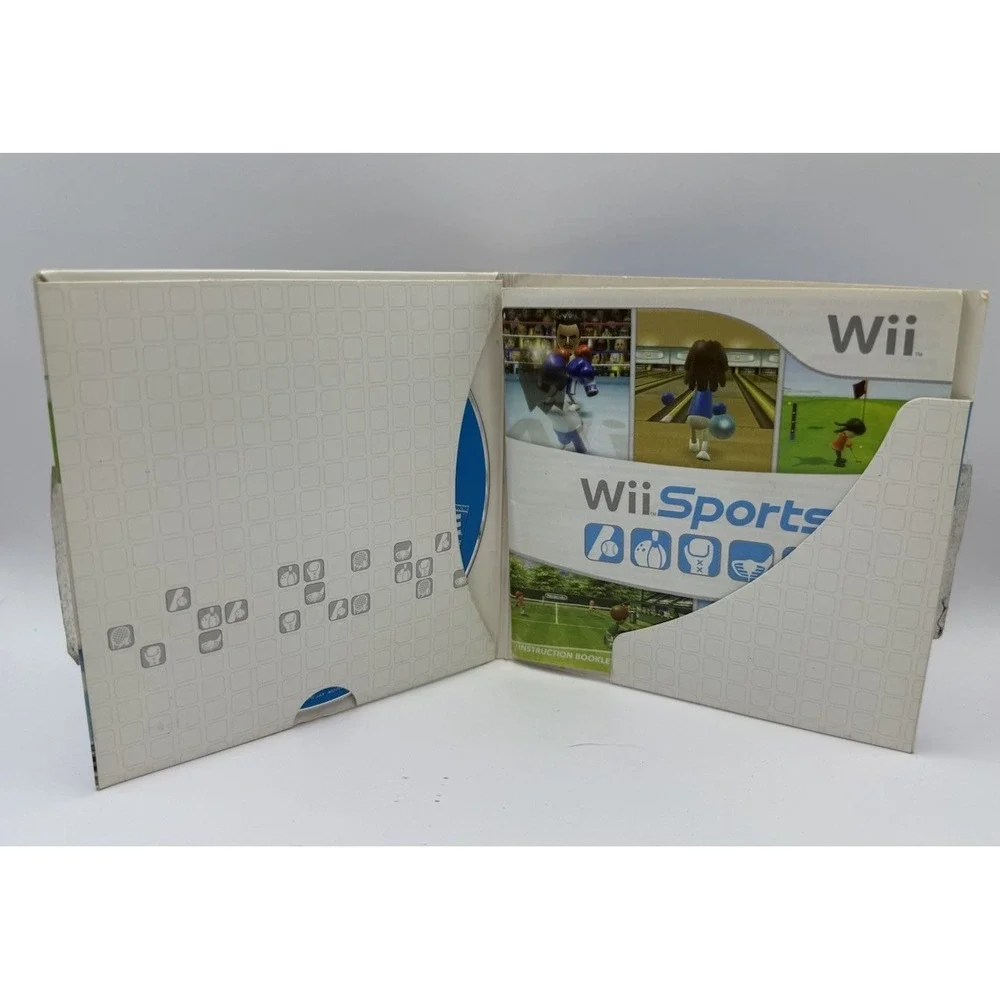 Wii Sports (Nintendo‎ Wii) Disc, With Cover And Instruction Booklet